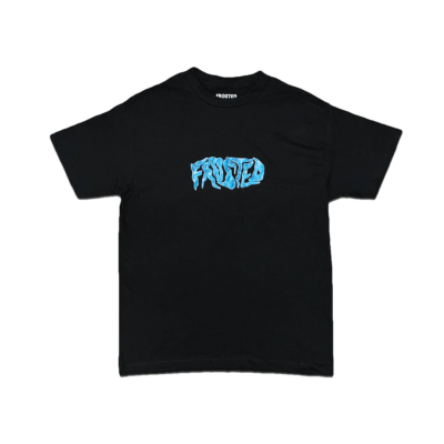 FROSTED Icy classic logo T-Shirt - Black