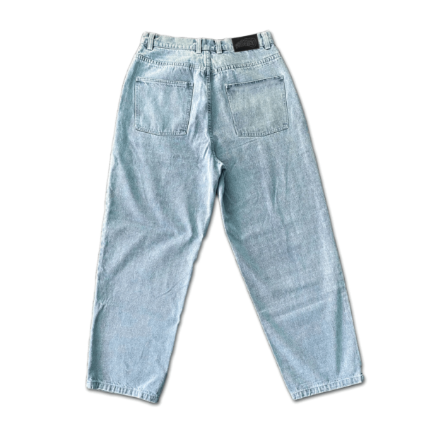 FROSTED Wavy Jeans - Light Blue - Image 2