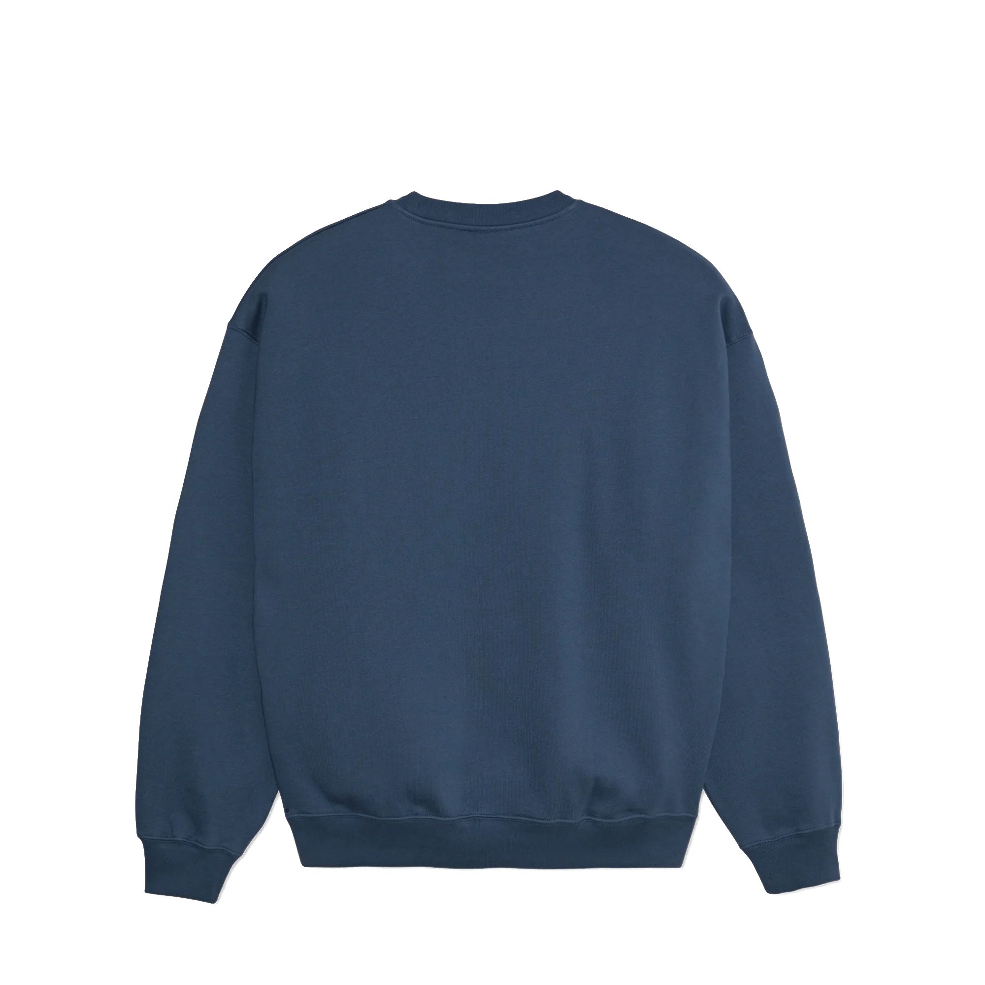 POLAR Dave Faces Crewneck - Grey Blue