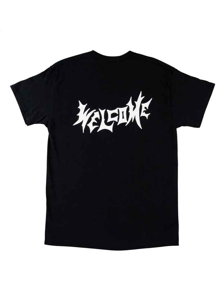 Welcome - Twin Vamp Tee (Black)