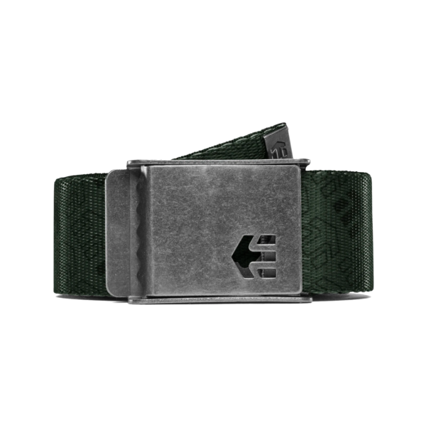 ETNIES Icon Web Belt - Back Green