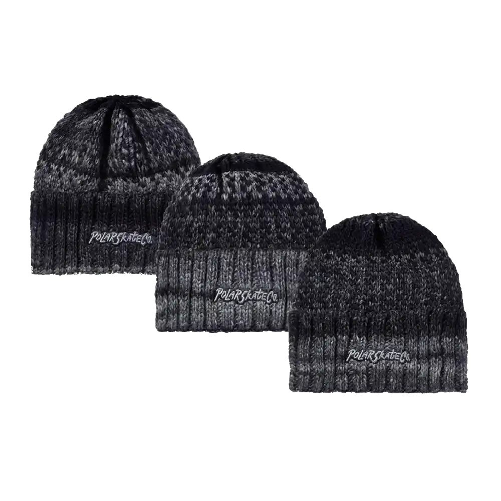 POLAR Multi Beanie - Grey / Black