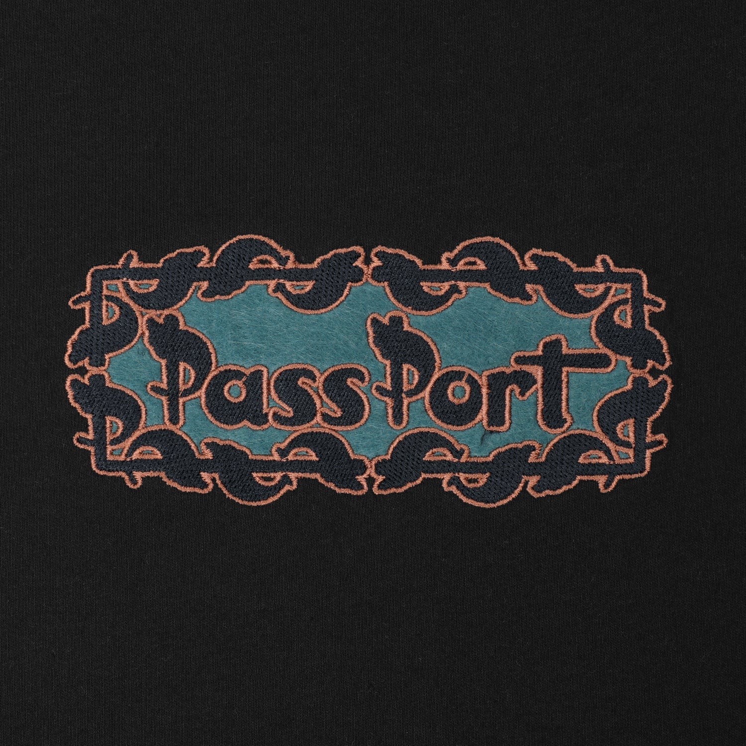 Pass~Port - Pattoned Tee (Black)