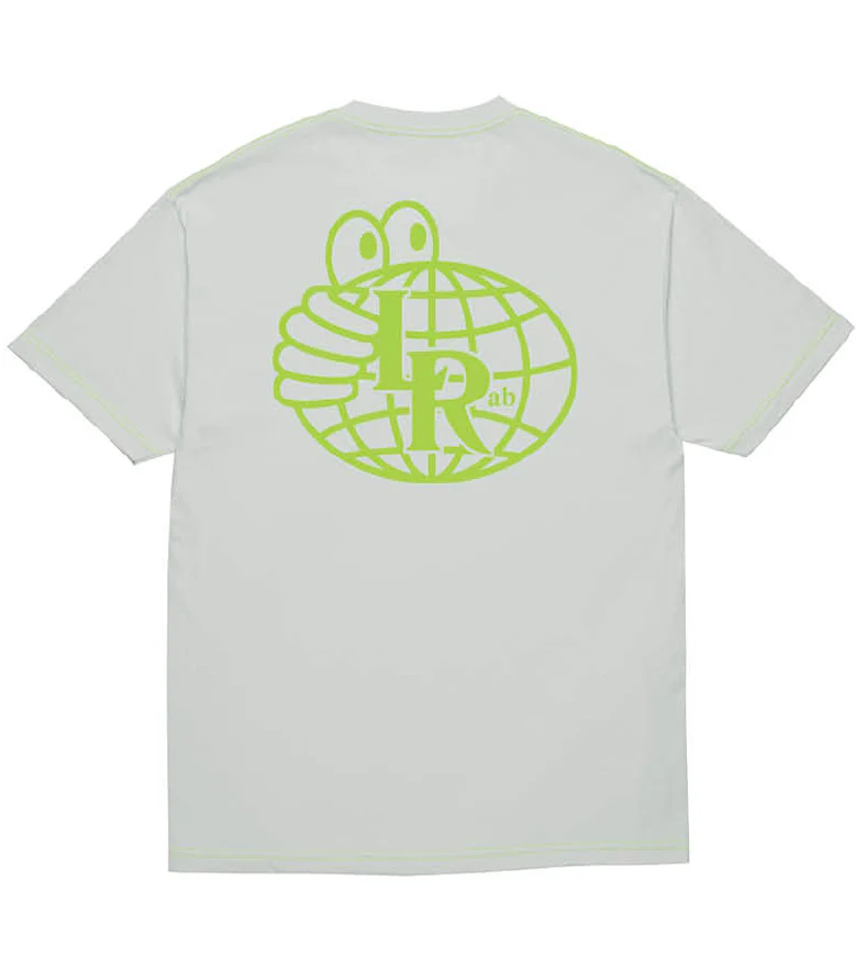 LAST RESORT Atlas Monogram SS Tee (Green Tint/Neon)