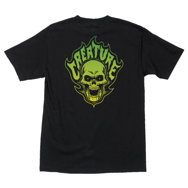 CREATURE Bonehead Flame - Black Back