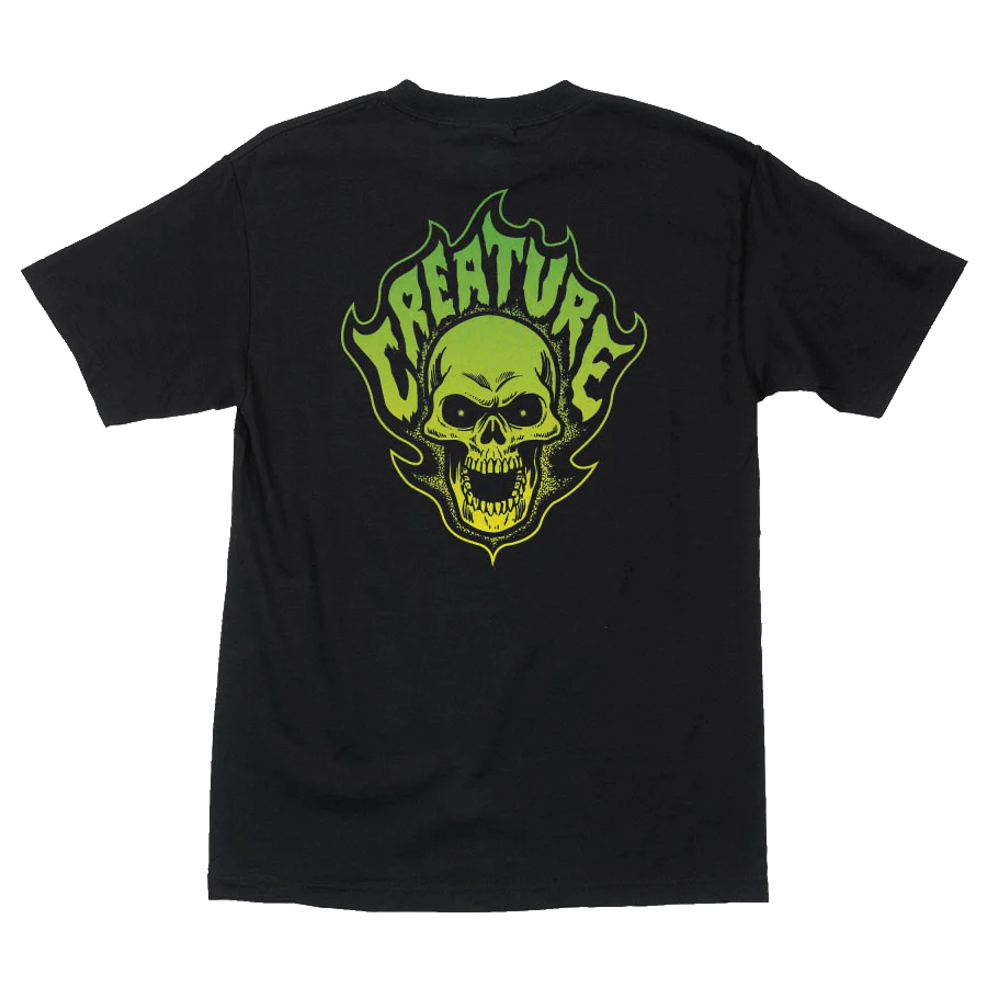 CREATURE Bonehead Flame - Black