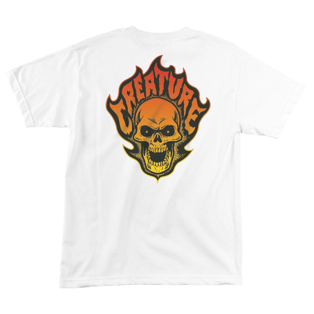 CREATURE Bonehead Flame - White