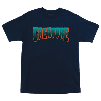 CREATURE T-Shirt Logo - Navy Teal