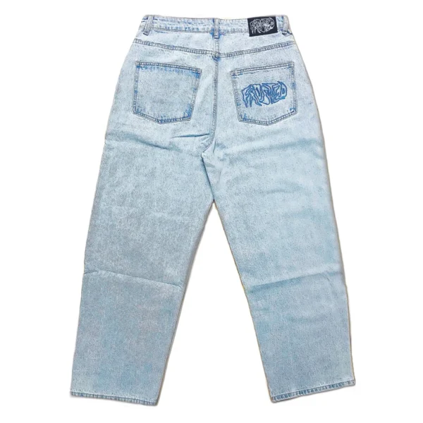 FROSTED wavy pant remix  (light blue) - Image 2