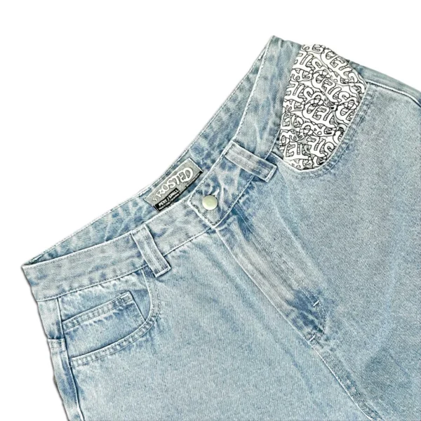 FROSTED wavy pant remix  (light blue) - Image 3