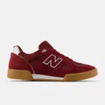 NEW BALANCE NUMERIC TOM KNOX 600 SHOES - BURGANDY WHITE