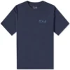 POLAR SKATE CO. STROKE LOGO T-SHIRT Navy & Blue