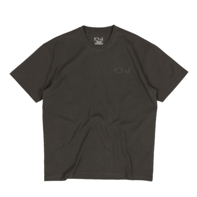 POLAR Tee Stroke Logo - Dirty Black