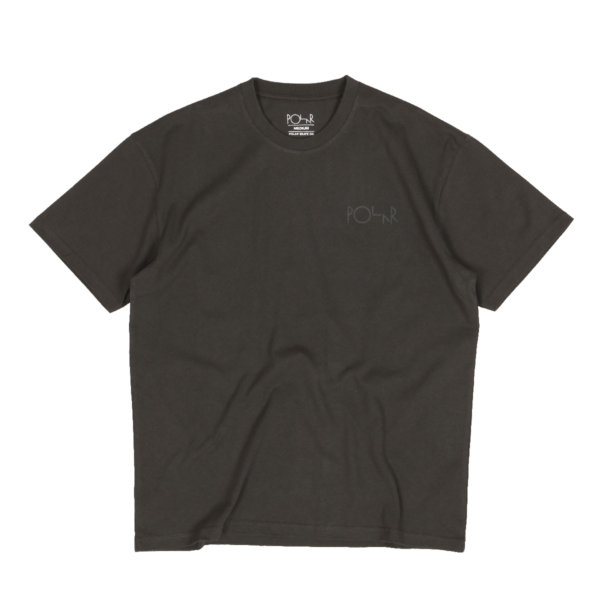 POLAR Tee Stroke Logo - Dirty Black