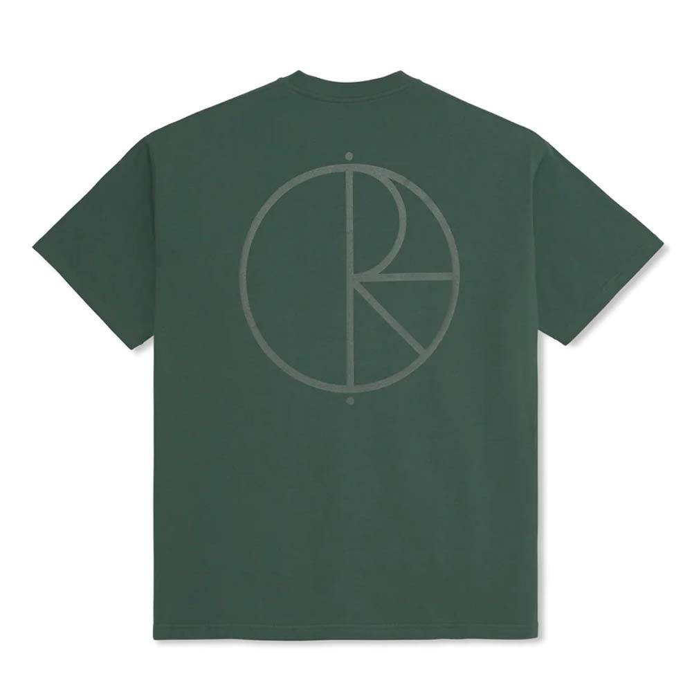 Polar Skate Co - Tee Stroke Logo (Dark teal)