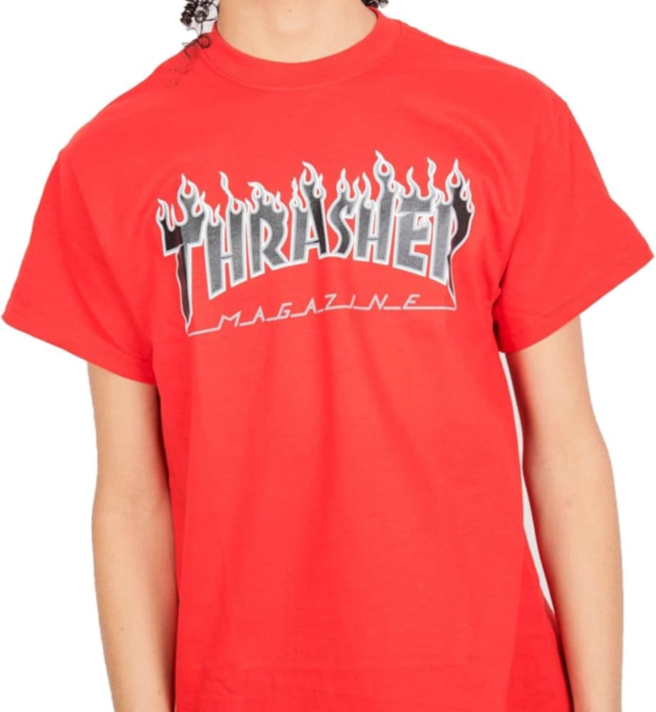 THRASHER flame logo (red)