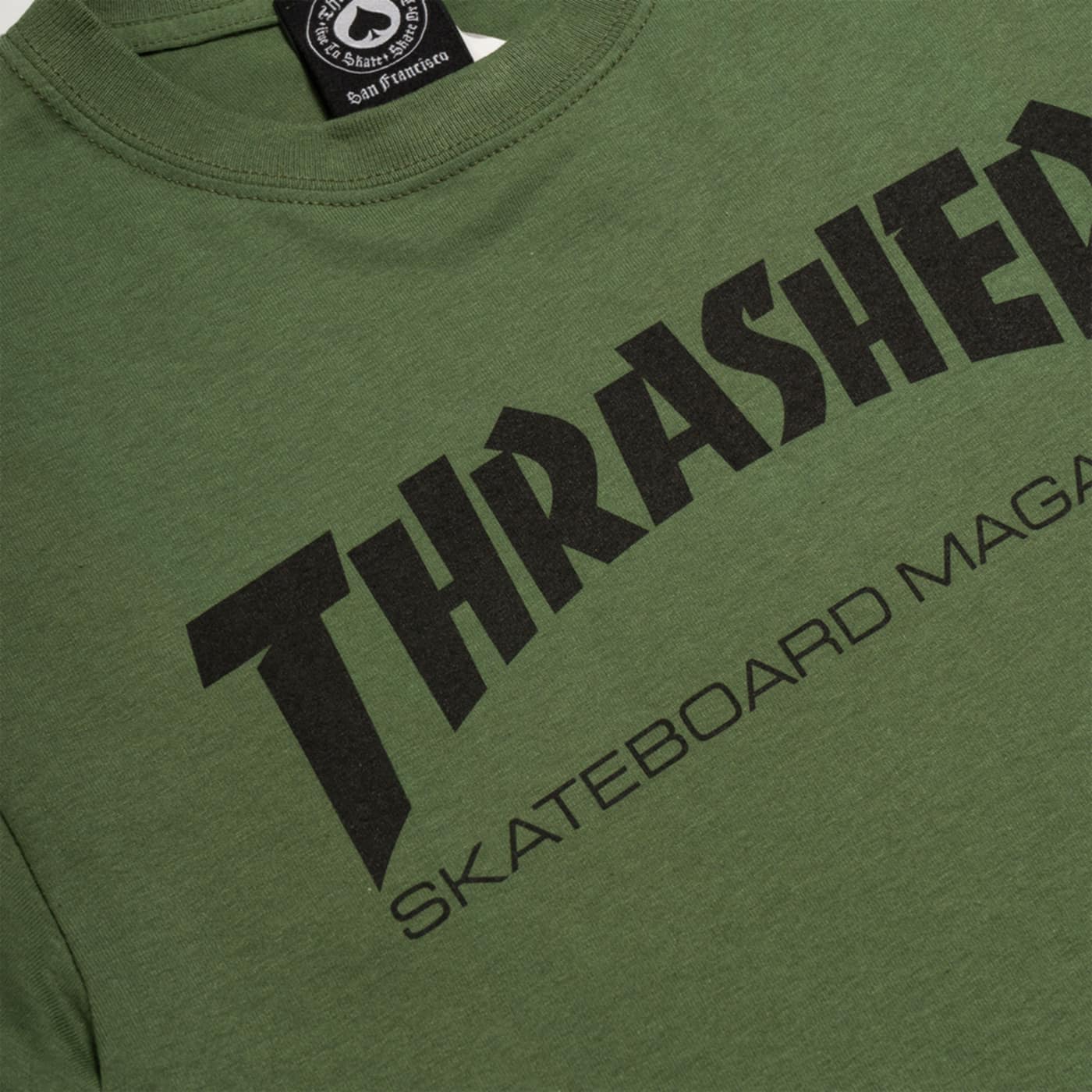 THRASHER skate mag (green)