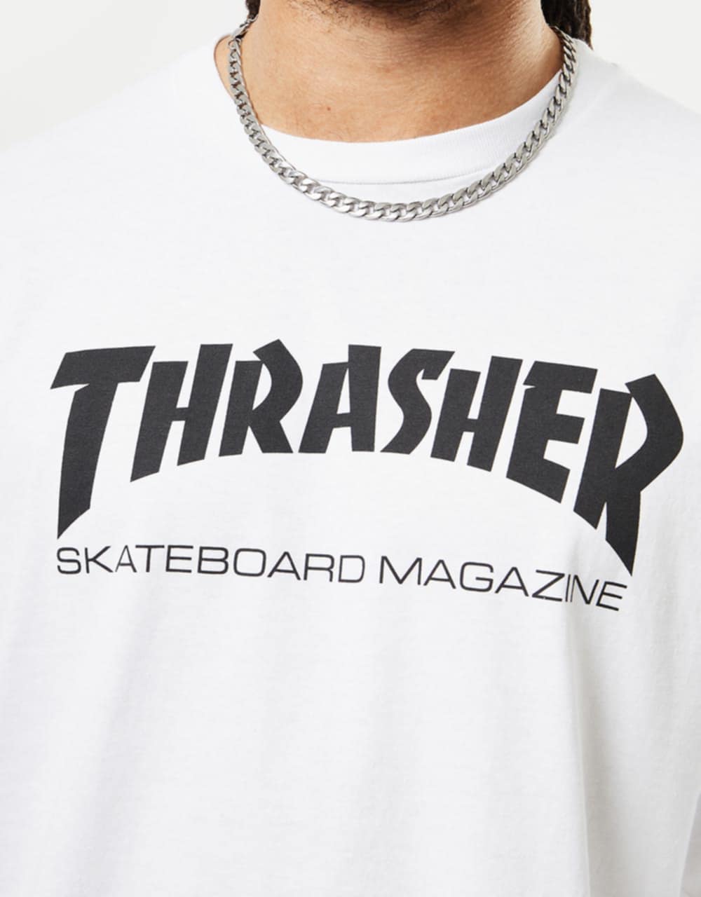 THRASHER skate mag (white)