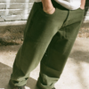Frosted Wavy pants - Army green - Image 3