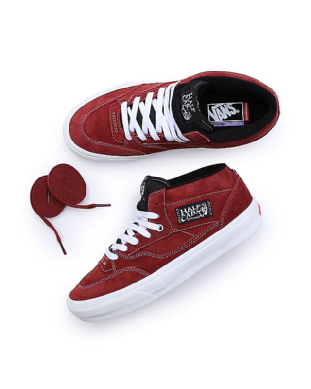 VANS halfcab suede red