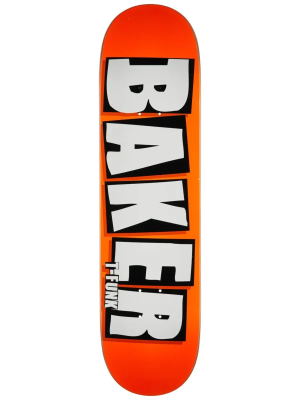 BAKER T-FUNK brand name  (neon orange)