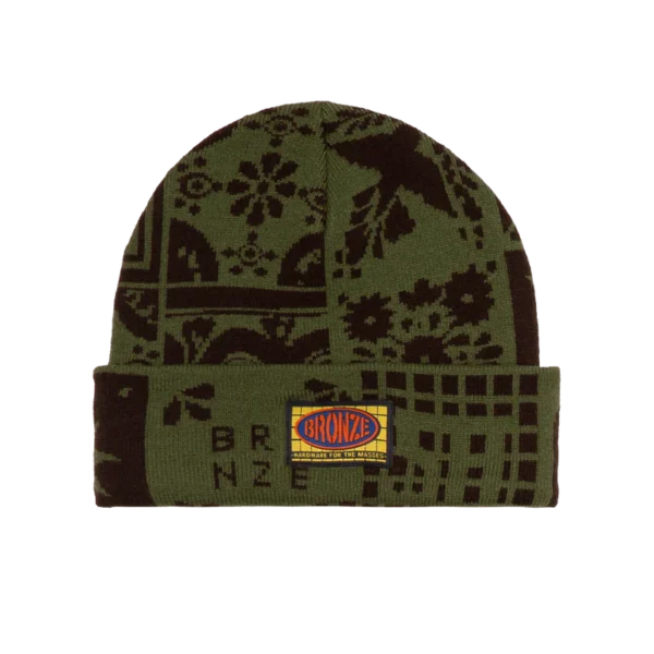 BRONZE56K azulejo beanie (olive black)