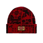 BRONZE56K azulejo beanie (red black)