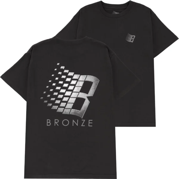 BRONZE56K bolted b logo tee (black)