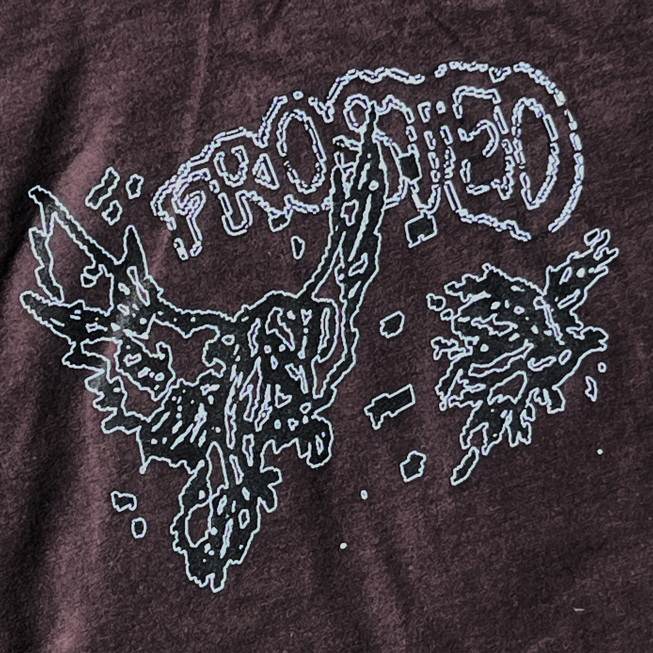 FROSTED - Bird logo - T-SHIRT - Brown