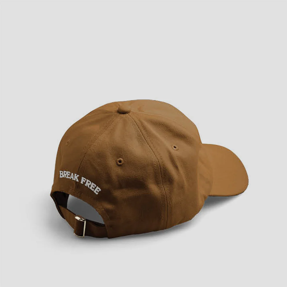 LAST RESORT atlas daddy cap (golden brownwhite)