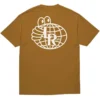 LAST RESORT Atlas monogram SS tee (golden brown white) - Image 2