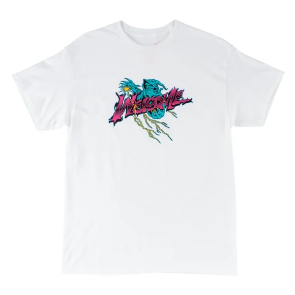 WELCOME magnetic tee (white)