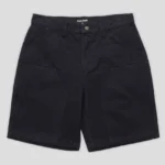 PASS-PORT double knee club short (washed black)