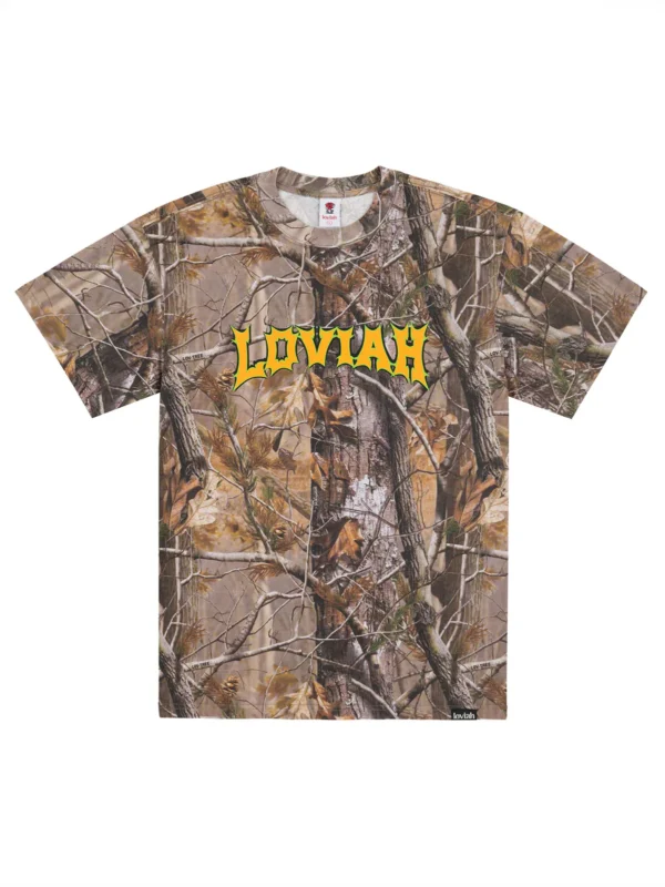 LOVIAH spiky tee (camo tree leaf)