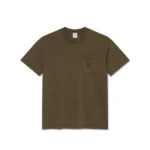 POLAR  pocket tee (brown)