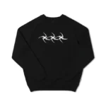 FORMER combat star raglan (black)