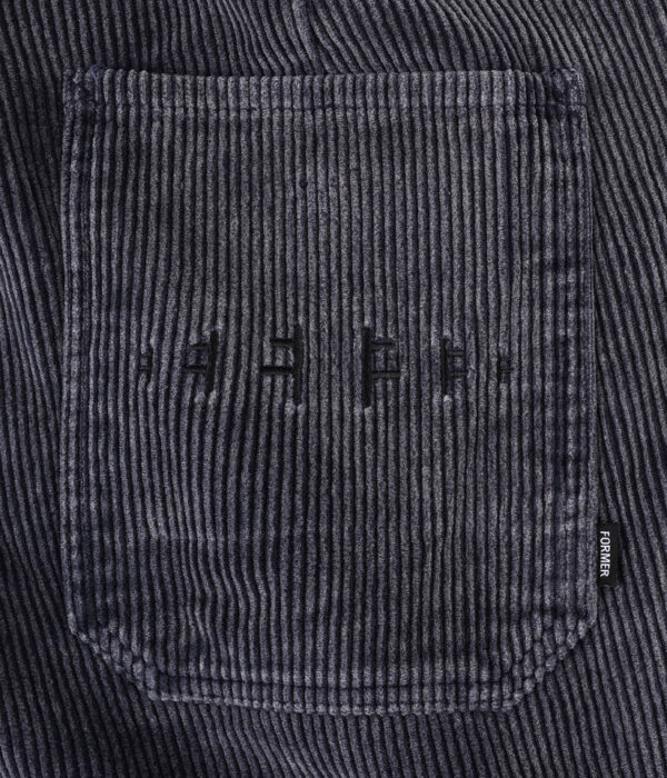 FORMER reynolds acid cord shorts (navy) – Image 3