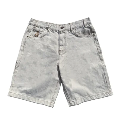 FROSTED cpu jorts off (white)