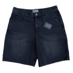 FROSTED wavy baggy short (moon black)