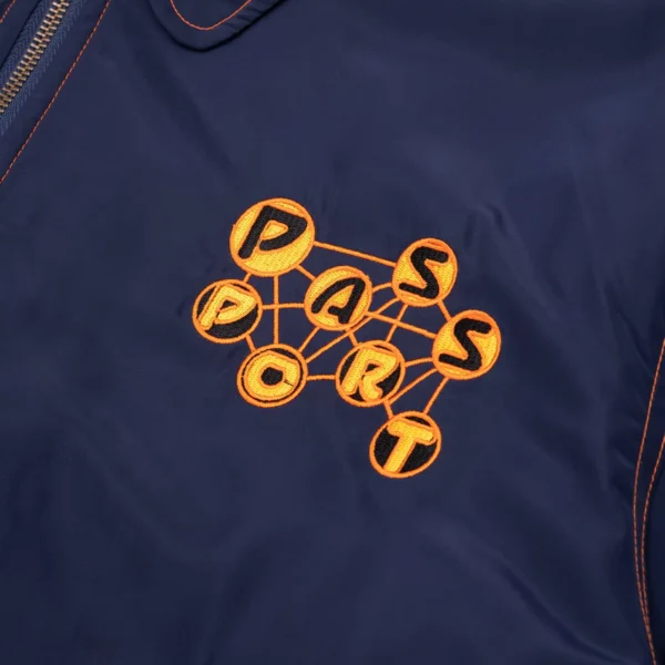 PASSPORT molecular freight jacket ( dark navy orange) - Image 2
