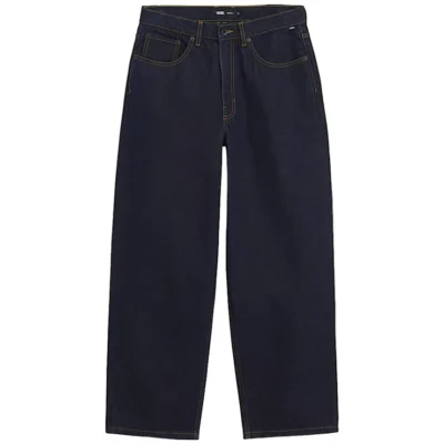 VANS check-5 baggy pants ( dark blue)