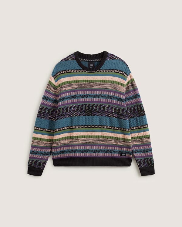 VANS boyer crewneck (green purple blue)